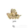 Mini Presilha de Cabelo Borboleta Nova Pequena Garra para Meninas Franja Lateral Grampo Elegante Amazon Pequeno Grampo