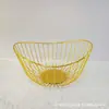 Cesta de Fruta de Metal Personalizada, Bandeja de Fruta, Bol de Dulces para el Hogar, Cesta de Almacenamiento, Cesta para Artículos, Cesta de Almacenamiento de Snacks, Cesta para Frutas y Verduras Secas