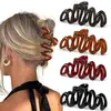 Pinza para el Cabello de Venta Caliente Transfronteriza de Amazon, Pinza de Tiburón con Laca Mate para Mujeres, Pasador para Cola de Caballo, Accesorio para el Cabello al por Mayor