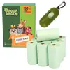 Suministros para mascotas, bolsas de basura biodegradables transfronterizas para mascotas, bolsas de compost PLA para excrementos de perro con fragancia, fabricantes de bolsas para excrementos de perro