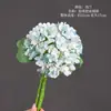 Ramo de Hortensias Flor Artificial Ramo de Boda Hortensia Flor de Seda Flor Falsa Decoración Adornos para Mesa Auxiliar de Sala de Estar