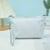 Bolsa de almacenamiento triangular de PU portátil para viaje bolsa de cosméticos portátil moda coreana bolsa de cosméticos impresa bolsa de almacenamiento para lavado
