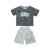 Conjunto de Verano para Niños 2026 Estilo Nuevo Ropa de Verano para Niños Ropa Deportiva de Verano Elegante y de Moda para Niños de Manga Corta