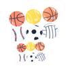 Simulação Metade Rosto Basquete Futebol DIY Resina Acessórios Capa de Celular Beleza Caverna Sapatos Material de Decoração