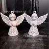 Venta Caliente Transfronteriza Decoración de Árbol de Navidad de Ángel Hueco Impreso en 3D para Amazon Oficina en Casa Adornos para el Hogar Decoraciones