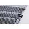 Parche Buttertiger Marca de Moda Camisa de Cuadros Contrastantes Patchwork Manga Corta para Hombre Verano Holgada Casual Camisa Cs111