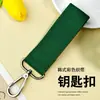 Cinta de Poliéster y Algodón de Color Sólido Estilo Coreano Llavero DIY Colgante para Bolsa Etiqueta de Nombre Estilo Creativo Decoración para Bolsa