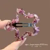 Presilha de Cabelo Estilo Coreano Dongdaemun Estrela de Cinco Pontas Doce com Strass para Mulheres, Acessório Simples Lateral para Arrumar a Franja