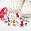 Acessórios Crocs Fivelas Decorativas DIY para Sapatos Femininos Flor de Sapato Zhibixing Conjunto de Acessórios para Sapatos Fivela Flor de Sapato Popular de Alta Qualidade