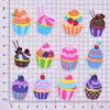 Encanto de Zapato de Comida de Goma Suave de PVC con Tema de Pastel 'Sweetheart' para Niñas, Decoraciones de Zapato Desmontables DIY, Venta al por Mayor