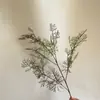 Plantas e Flores Artificiais Verdes Transfronteiriças, Cenário de Arranjo de Flores Artificiais, Grama de Mil Camadas, Pinheiro Nevoeiro, Arranjo de Flores Artificiais para Casa e Plantas para Paisagismo