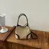 Bolso cubeta retro de nicho 2026 principios de otoño nuevo bolso de mano estampado de leopardo bolso de hombro mate bolso bandolera de gamuza para mujer