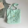 Bolsa de Hombro de un Solo Hombro con Borde Fruncido, Bolsa de Axila, Gran Capacidad, Bolso Tote de Moda para el Trabajo, Nuevo Estilo Primavera 2026