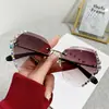 Gafas de Sol Estilo Nuevo 2026 para Mujer, Anti-UV, Protección Solar, Adelgazantes para Rostro Redondo, Populares Gafas de Sol con Pedrería para Mujer, Tendencia Estilo Coreano Ins