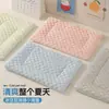 Nuevo Nido de Hielo para Mascotas de Verano Almohadilla de Hielo Nido Pequeño para Mascotas Almohadilla de Hielo Refrigerante 3D Transpirable Hamster Almohadilla Suministros para Mascotas