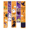 Tapiz de Fondo de Halloween Transfronterizo Hecho a Medida para Decoración de Ambiente de Fiesta de Festival al Aire Libre Banner de Tela Colgante 3X5
