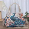 Bolso tote de estilo étnico nuevo, bolso casual de tela versátil, para hombro, mano y cruzado, bolso de dama multiusos