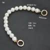 En stock Bolsa de Perlas Tejida con Cadena de Perlas de Mano Cadena Cruzada Taza de Agua Juguete Cadena para Teléfono Móvil Cadena de Perlas DIY