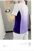 Ropa de Exterior de Secado Rápido para Mujer de Verano, Elástica, Transpirable, Ajustada, Cuello Alto, Ropa Deportiva de Manga Corta, Camiseta de Punto Informal