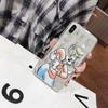 Funda de Teléfono de Dibujos Animados de Perro Volador para iPhone11 Cobertura Completa Apple xsmax Funda Blanda Transparente 14Pro Resistente a Caídas