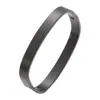 Joyería de moda europea y americana pulsera cuadrada de acero inoxidable para hombre y mujer fábrica suministro primario estilo transfronterizo al por mayor en stock