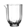 Taza de té justa de vidrio de borosilicato alto dispensador de té casero estilo japonés taza gruesa resistente al calor taza uniforme taza de té juego de té kung fu mar de té