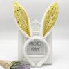 Tiara de cabelo direto da fábrica adereços de feriado lantejoulas orelha de coelho de pelúcia aro de cabeça atacado micro-negócios escanear código para enviar para enviar presentes