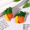 Funda de crema para teléfono DIY parche de fruta tocado pinza para el cabello material de tocado Niños accesorios de casa de juegos DIY