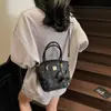 Bolso Cubo de Mano de Alta Gama de Moda para Mujer 2025 Primavera y Verano Nuevo Bolso de Hombro Estampado para el Trabajo y los Viajes Bolso de Mujer