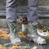 Botas de Combate de Alta Caña Camufladas de Panamá de Gran Tamaño Transfronterizas, Botas Tácticas de Senderismo para Exteriores, Resistentes al Desgaste, Transpirables, Zapatos de Senderismo Cómodos