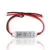 Controlador monocromático mini de tres teclas módulo de tira de luz LED tecla manual de 3 teclas atenuación miniatura flash respiración rojo y negro