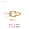 Anillo Casual Brillante Soporte Vacío para Hombres y Mujeres, Anillo Nicho de Abertura Ajustable, Soporte para Anillo Ovalado de Jade Cera de Abejas Accesorios