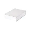 Caja de almacenamiento para debajo del escritorio para oficina y dormitorio, cajón de papelería oculto, estante de almacenamiento oculto debajo del escritorio