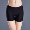 Leggings Jingxiu de seda de hielo sin costuras, antiluz, para mujer, de verano, talla grande, con interior grueso y fino de tres puntos, pantalones de seguridad