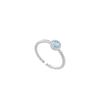 Anillo de plata con perla rota de alta gama, diseño minimalista de nicho, para mujer, estilo frío, elegante, combinable con todo, de alta gama.
