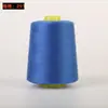 Hilo para Máquina de Coser 402 al por Mayor Rollo Grande Hilo Pagoda 8000 Yardas Negro y Blanco Poliéster Puro Hilo para Máquina Plana Industrial Overlock