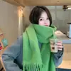 Bufanda de Otoño e Invierno Más Vendida para Mujer, Piel Sintética de Visón, Estilo Coreano, Unisex, No Irritante para la Piel, Calentador de Cuello Cálido, Versátil
