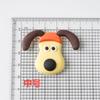Parche Estéreo Decorativo de Dibujos Animados Handdog Cesta Escurridora Accesorios de Goma Suave para Muebles Funda para Teléfono Móvil Pantuflas Pasta de Goma Suave para Bricolaje