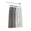 Pantalones Casuales Cálidos de Alta Calidad, Nuevo Estilo Otoño e Invierno, Pantalones Rectos Versátiles de Color Sólido Simple, Estilo Old Money, Pantalones de Vestir de Alta Gama para Hombre