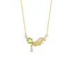 Collar con colgante de pez koi estilo chino en plata S925 granate peridoto cadena para la clavícula de la buena suerte joyería de plata de nicho de lujo ligero