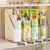 Caja organizadora de plástico para film, organizador sellador de bolsas de plástico de cocina, herramienta de almacenamiento de film de plástico desechable