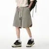 Jovem 59 Moda Verão Controle de Preço Reto 92025 Finos Largos Casuais Calças de Verão Capris Pretas