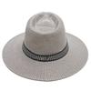 Sombrero de Paja para el Sol Sombrero de Sol para Hombre Sombrero de Pescador de Playa para Exteriores Sombrero de Moda para Hombre Sombrero Transpirable Venta al por Mayor Ala Grande