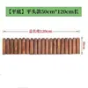 Valla de Madera Anticorrosiva Valla de Madera Maciza Carbonizada Valla Pequeña de Madera Decorativa para Exterior para Jardín de Flores de Patio, Huerto, Barandilla de Estacas de Madera