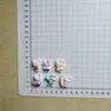 Serie de Gatitos de Playa de Dibujos Animados de Moda Accesorios de Resina para Pegamento de Crema DIY Fundas de Teléfono y Zuecos