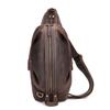 Bolsa Transversal Masculina Personalizada, Marca da Moda Masculina Tendência Couro Genuíno Masculina Ombro Casual Esportes Repelente à Água Multifuncional Bolsa de Peito