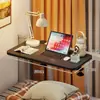 Estante de Almacenamiento para Mesita de Noche Cesta Colgante Plegable para Cama de Dormitorio, Tablero de Extensión de Almacenamiento para Litera de Estudiante, Escritorio de Computadora de Dormitorio