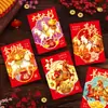 2027 Ano do Carneiro Envelopes Vermelhos Novo Criativo Desenho Animado Carneiro Zodíaco 3D Ano Novo Envelopes de Dinheiro da Sorte Atacado