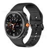 Adecuado para Samsung Galaxy Watch8 Hebilla de Color Plano Correa de Silicona Watch8 Clásico Pulsera de Color Puro