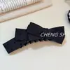 Pinza Banana de Mezclilla con Lunares Retro Estilo Coreano Temperamento Suave Sencillo Pinza para Moño de Cabello Accesorios para el Cabello Versátiles de Nicho